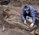 В центре Тулы при раскопках найдено 30 гробов XVIII века