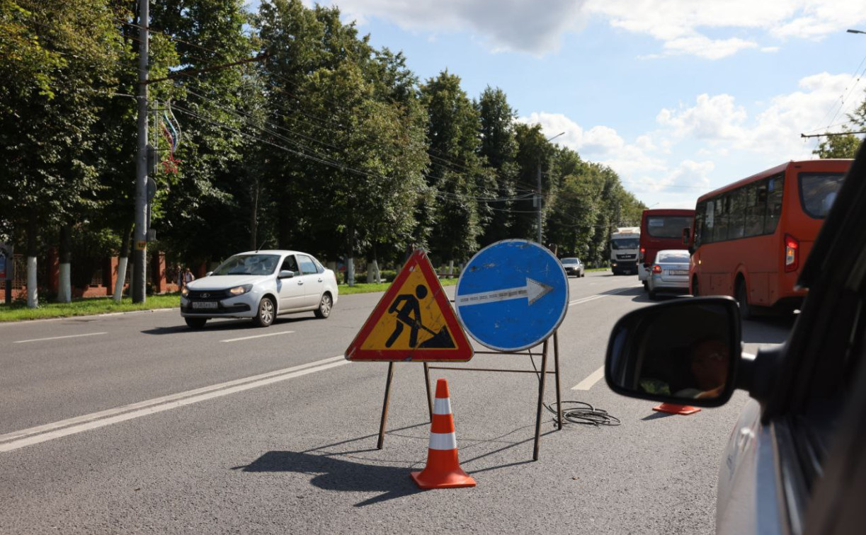 В Туле открыли заезд с проспекта Ленина на ул. Генерала Маргелова