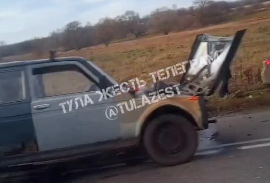 В ДТП под Тулой пострадал 70-летний мужчина