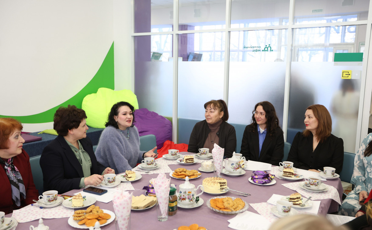 В Туле прошло дружеское чаепитие с семьями защитников Отечества