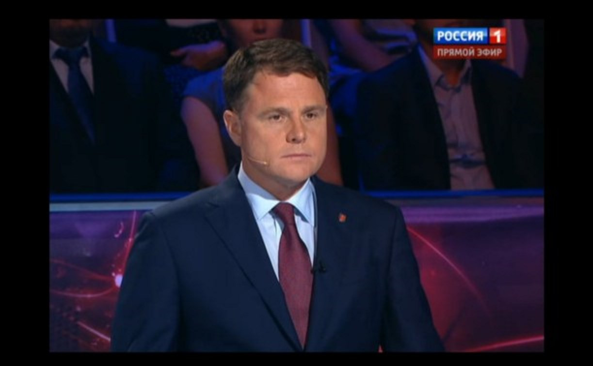 Владимир Груздев принял участие в передаче «Воскресный вечер» на канале «Россия 1»