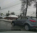 «Накажи автохама»: Hyundai лихо пролетел на красный по ул. Кутузова