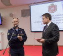 На торжественной «Вахте Героев Отечества» Владимиру Груздеву вручили медаль «Отвага. Честь. Слава»