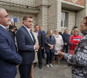 Алексей Дюмин посетил дом в Ясногорске, восстановленный после взрыва
