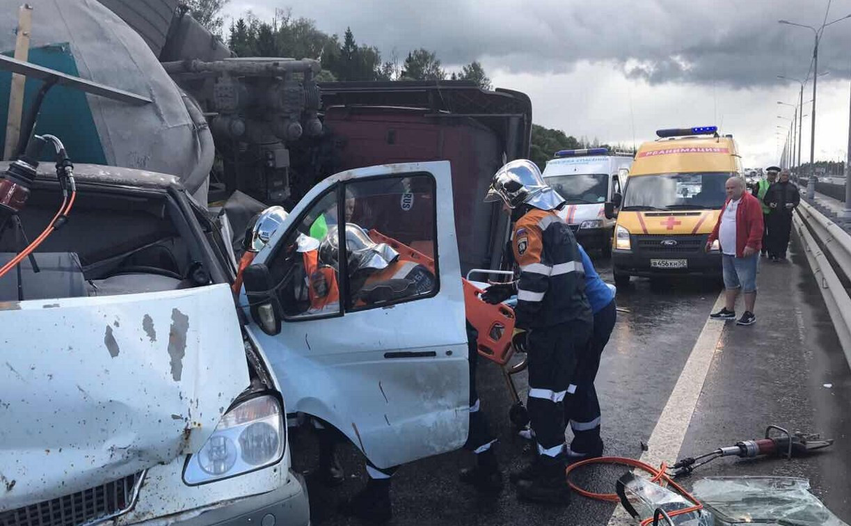 В ДТП на 79-м километре трассы М-2 «Крым» пострадал туляк 