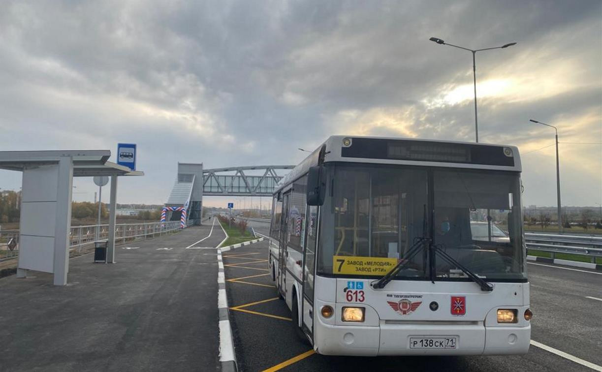 В Туле по Восточному обводу запустили новый автобусный маршрут 