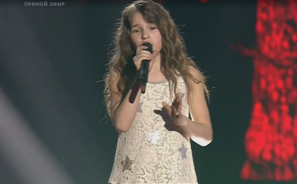 Маша Панюкова из Новомосковска выступила в финале шоу «Голос. Дети»