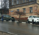 В Туле на пересечении улиц Жуковского и Пушкинской произошло ДТП