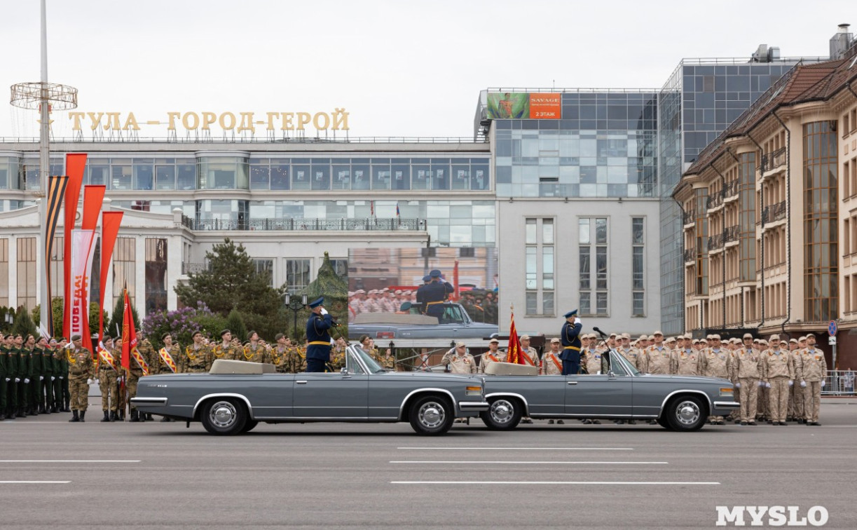 5, 7, 8 и 9 мая в Туле ограничат движение транспорта