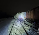 В Богородицком районе сошли с рельсов четыре грузовые цистерны 