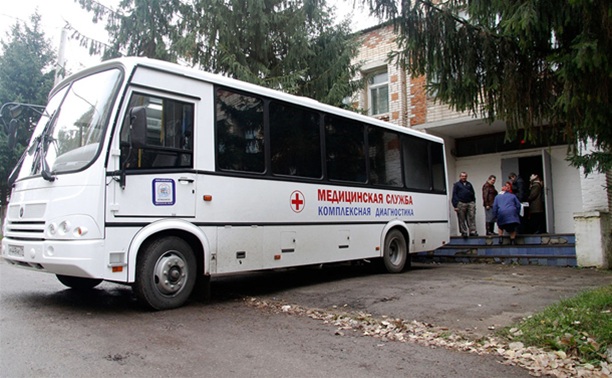 В поселки Тульской области едет поликлиника на колесах