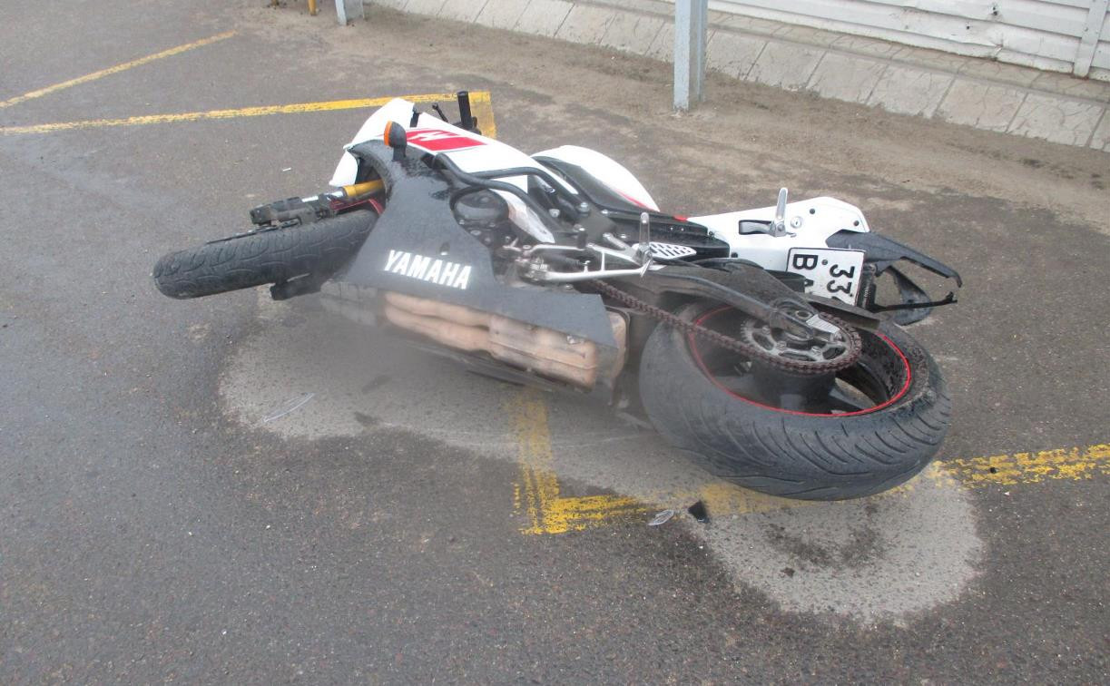 В Ефремове в ДТП пострадал 17-летний мотоциклист