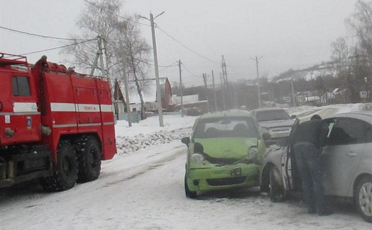 За выходные в Тульской области в авариях пострадали шесть человек