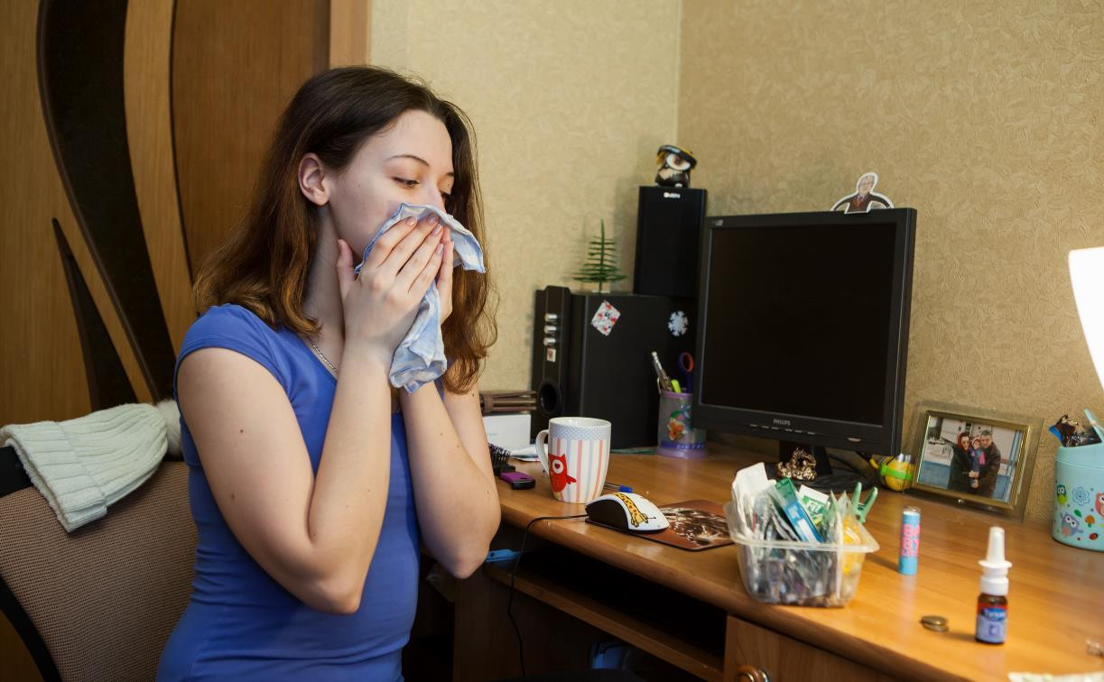 За неделю 8515 жителей Тульской области заболели гриппом и ОРВИ