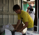 Гуманитарный автопоезд Killfish прибыл в Донецк