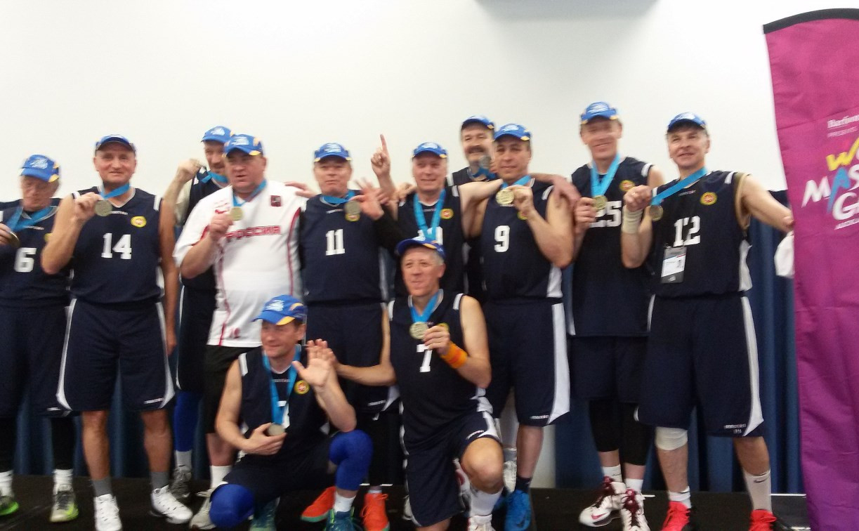 Туляки стали чемпионами по баскетболу среди ветеранов на Всемирных играх
