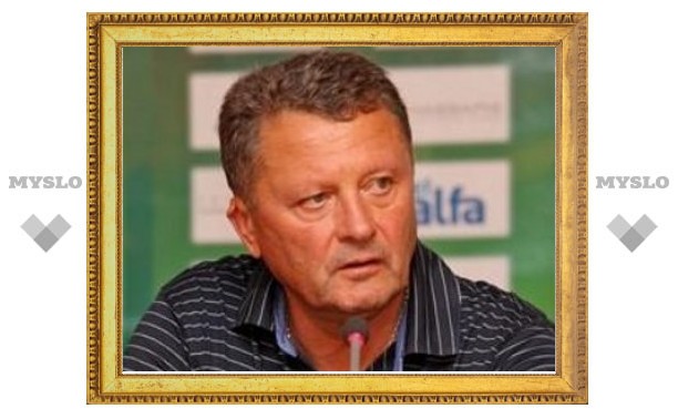 Отставка тренера сборной Украины по футболу принята