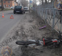 В Киреевске велосипедистка пострадала в ДТП 
