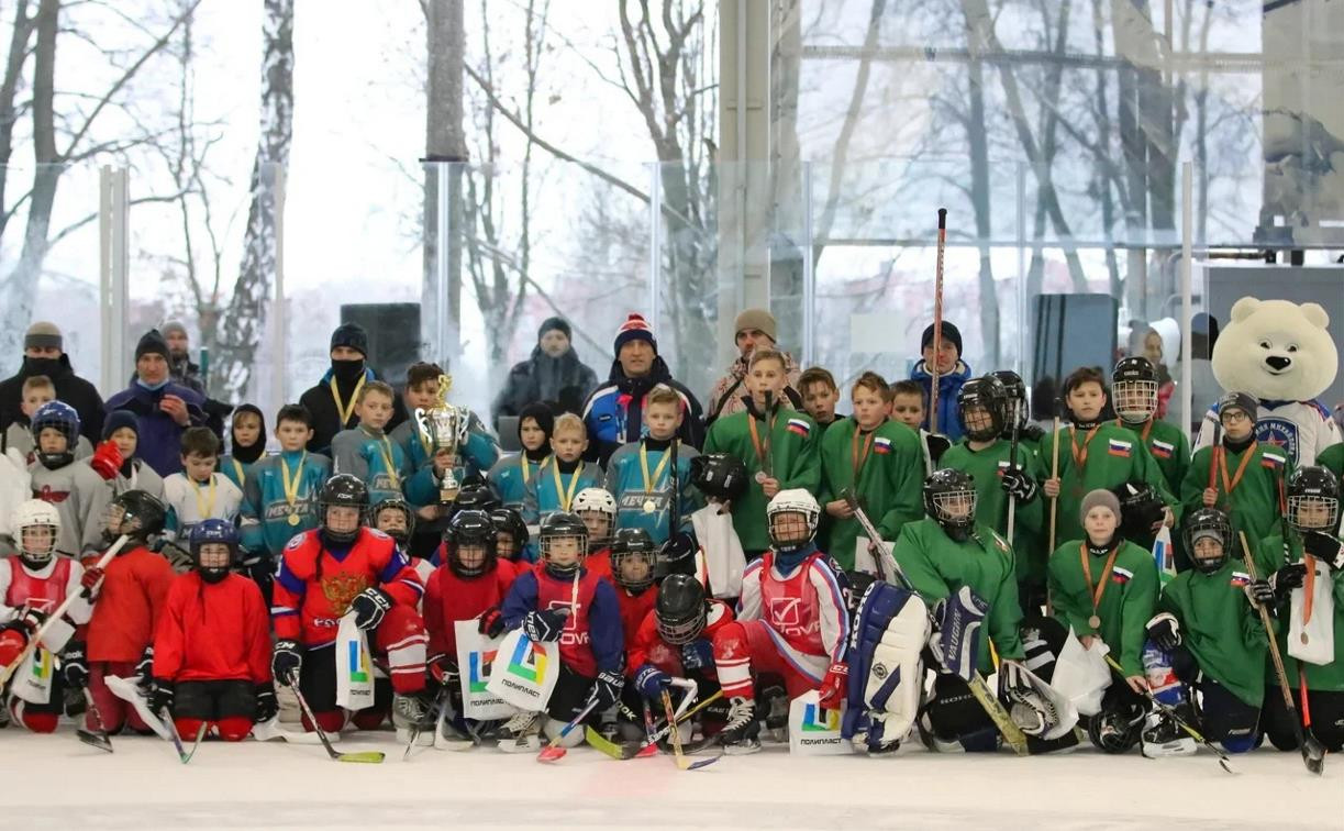 В Новомосковске завершился Кубок Федерации хоккея Тульской области среди дворовых команд