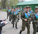 Тульские десантники совершили марш-бросок Победы