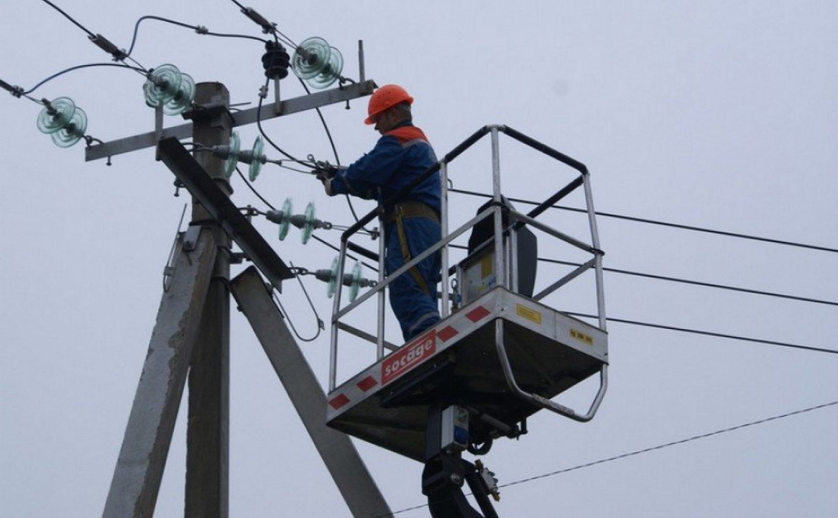 В Ясногорске более 700 домов остались без электричества