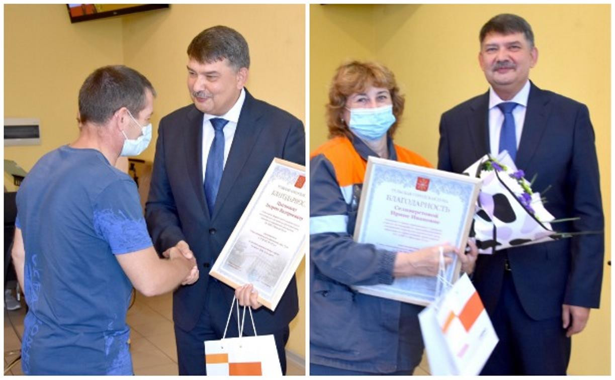 «ЕВРАЗ Ванадий Тула» поздравил металлургов с профессиональным праздником