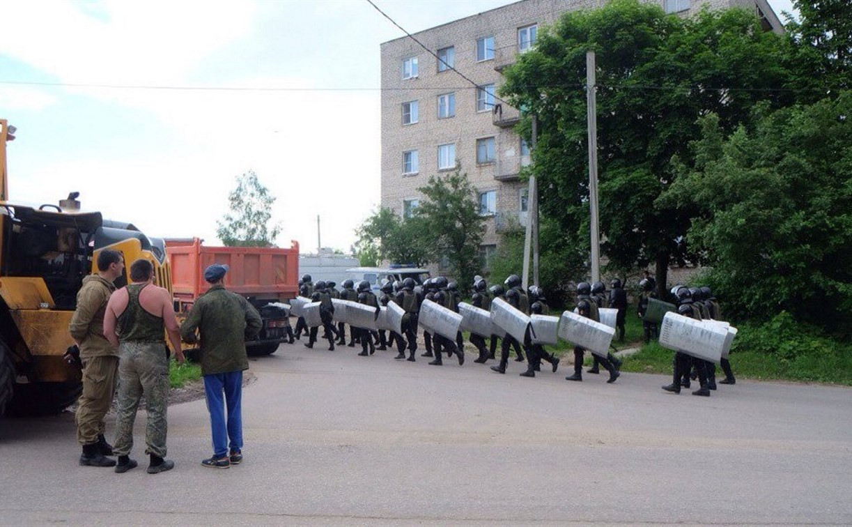 В Плеханово готовятся к сносу незаконных строений