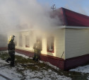 Из горящего дома в Туле пожарные спасли пенсионерку