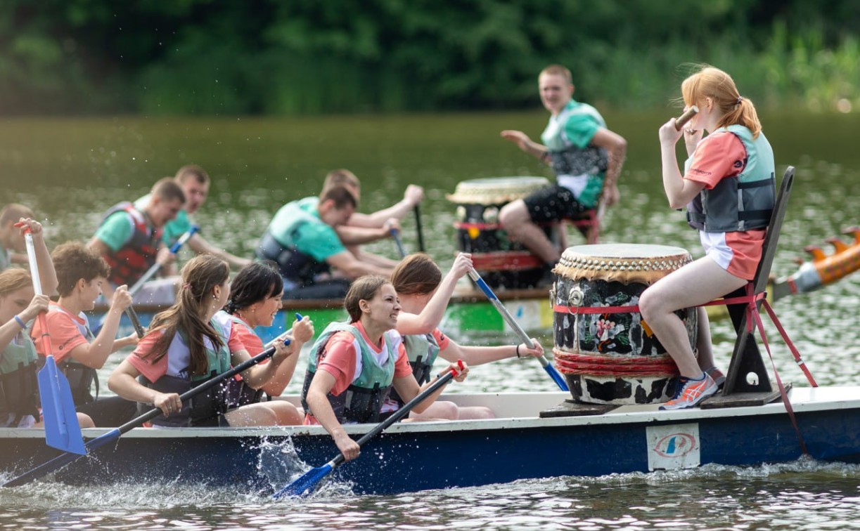 В Туле пройдут гонки на десятиместных лодках «Дракон»