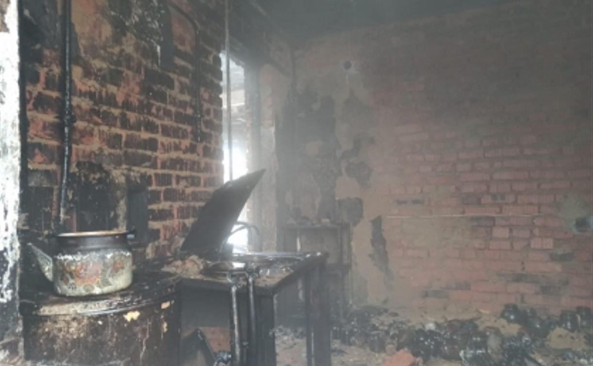 Следователи начали проверку по факту смертельного пожара в Алексине