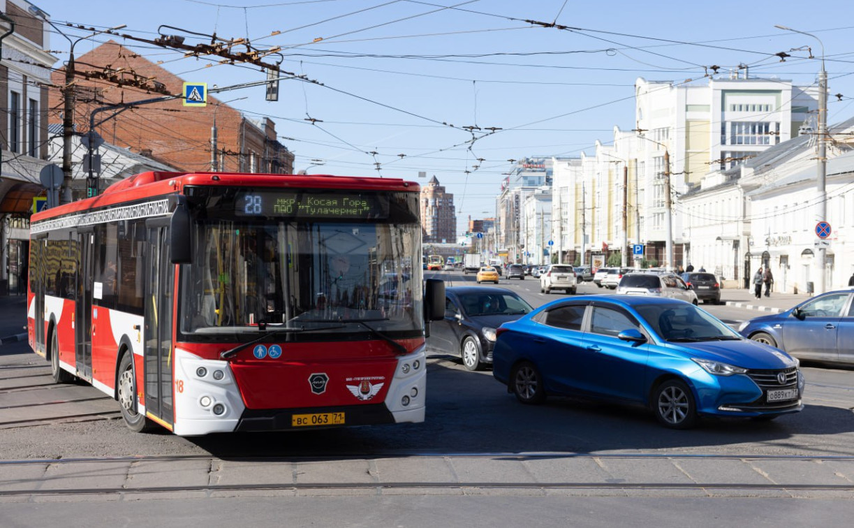 В праздничные выходные в Тульской области сократят количество рейсов общественного транспорта