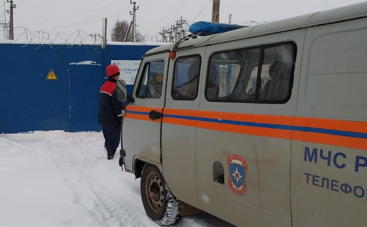 Электроснабжение в Ясногорске полностью восстановлено