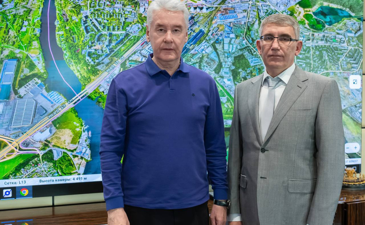 Тульский поезд в московском метро и телепорт на набережной: о чем Дмитрий Миляев говорил с Сергеем Собяниным 