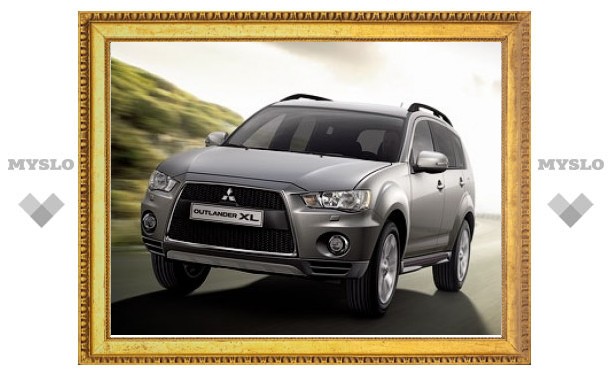 В июле в России появится Mitsubishi Outlander XL с мотором 3.0