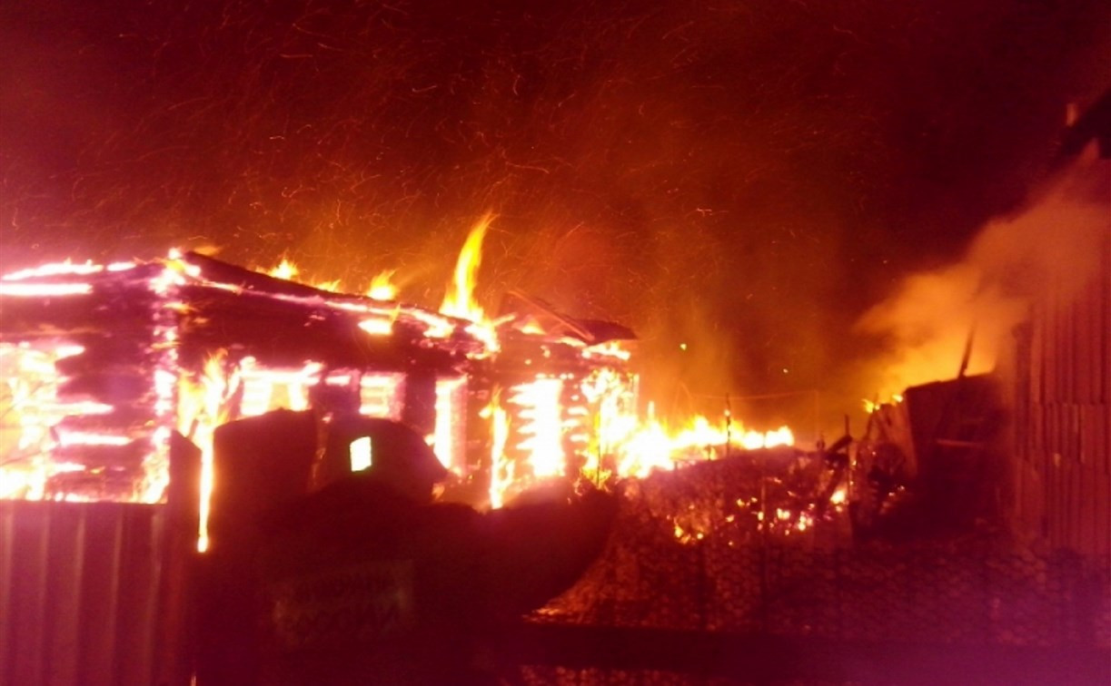 В Ясногорске на пожаре погиб подросток
