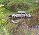 В Кимовском районе «семерка» опрокинулась и загорелась: в ДТП погиб водитель 