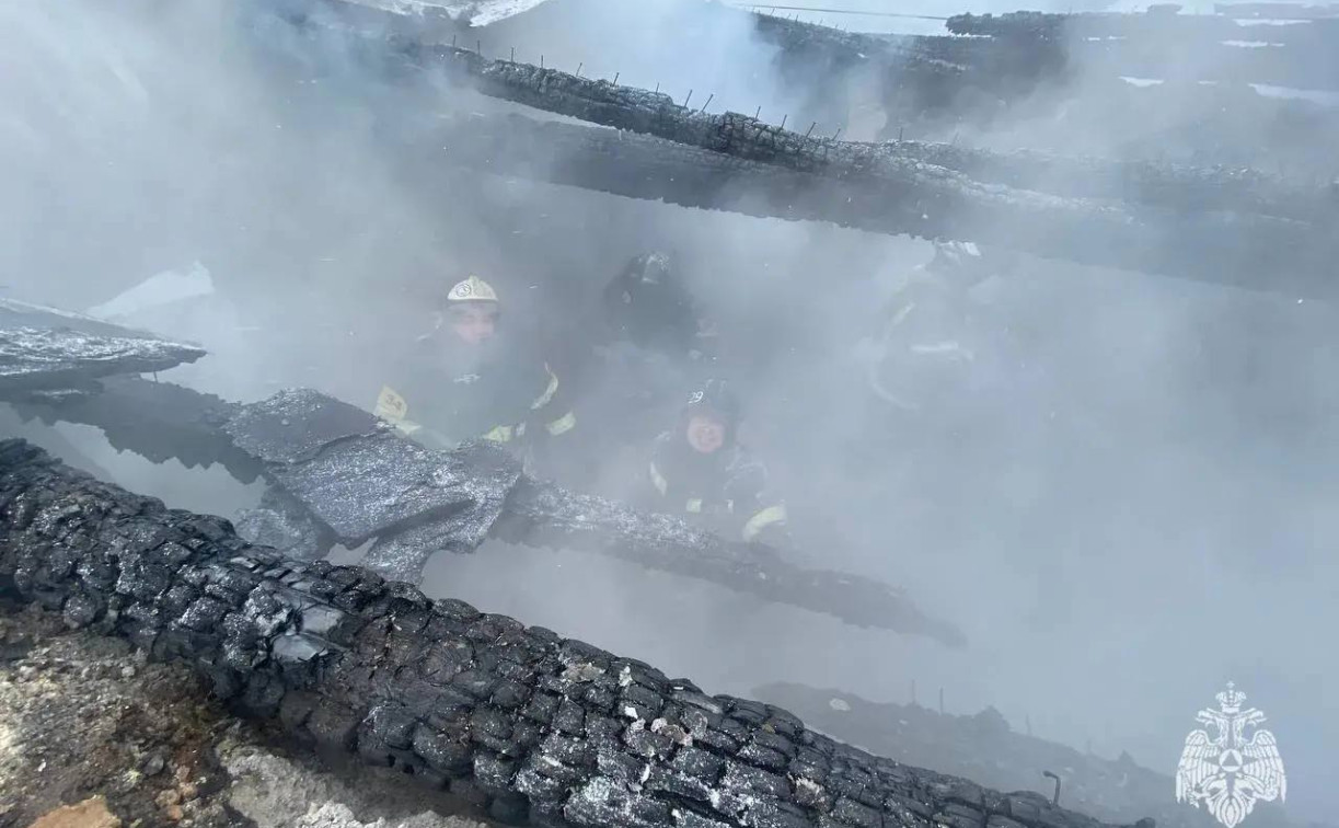 В Ефремовском районе при пожаре в доме погиб пенсионер