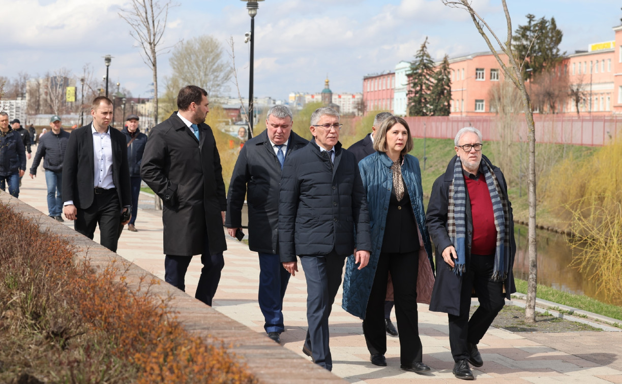 Миляев и архитектор Шапиро решат, как будет выглядеть новая тульская набережная 