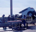 Жесткое ДТП на тульской трассе: водитель Hyundai Creta уснул за рулем 
