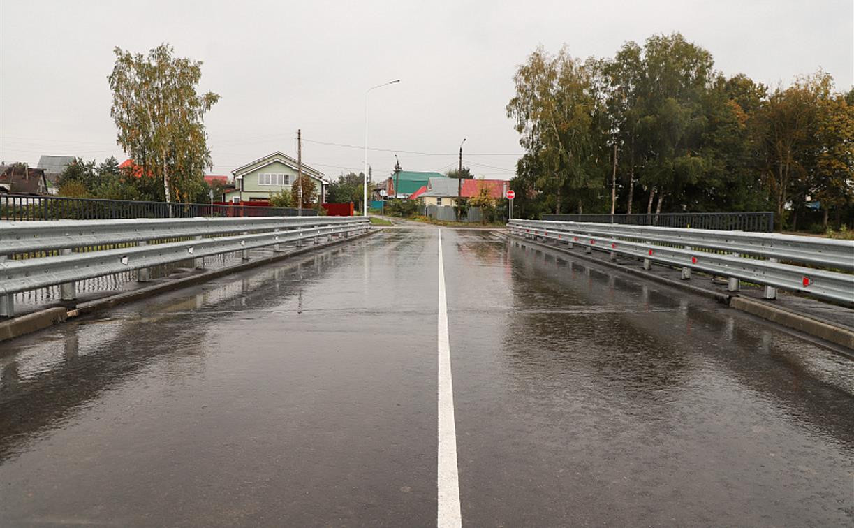 В Туле открыли новый мост через реку Тулицу