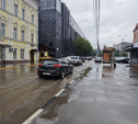 Центр Тулы затопило после сильного ливня