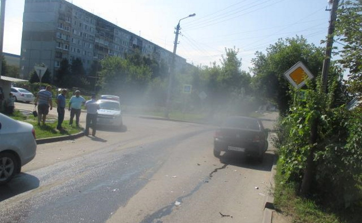 В ДТП в Туле пострадала женщина