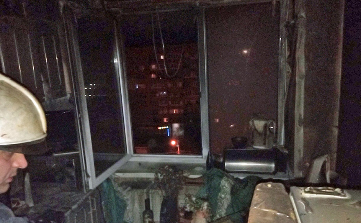 Пожилая тулячка смогла самостоятельно потушить пожар в своей квартире