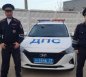 В Тульской области сотрудники ГИБДД помогли дальнобойщику из Краснодара