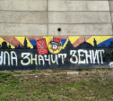 Граффити на Веневском шоссе: После матча с питерцами Тула стала городом «Зенита»