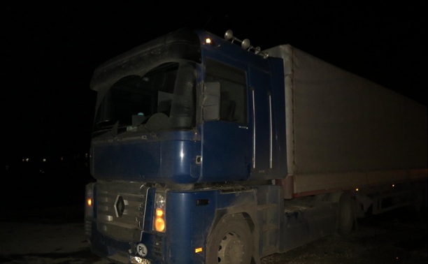 На дороге «Тула-Алешня» грузовик сбил пешехода