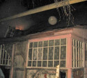 Вечером в Заречье сгорел заброшенный частный дом