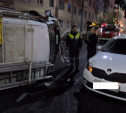 В Туле перевернулся автомобиль городской службы спасения