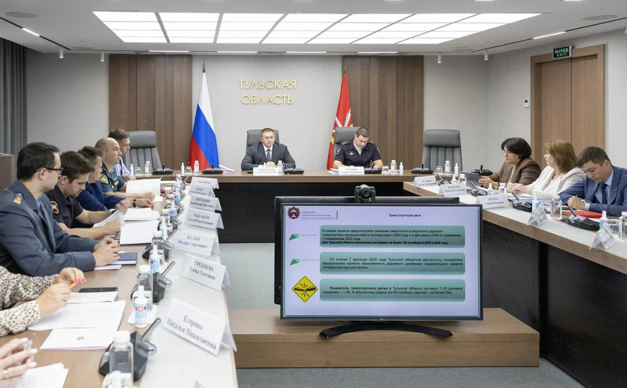 В Тульской области усилят контроль за дорогами перед новым учебным годом 