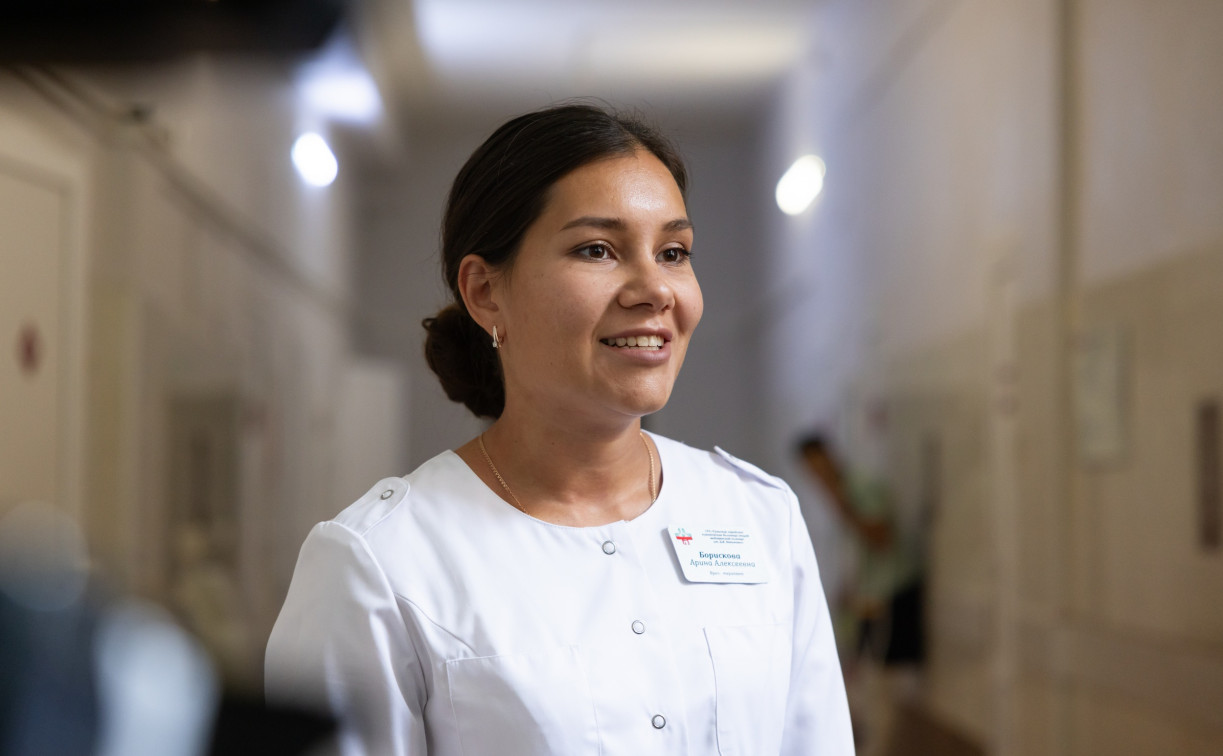 Молодой врач Арина Борискова: «Я продолжила династию врачей и счастлива помогать людям»